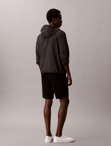 Refined Stretch Chino Short, Black, hi-res