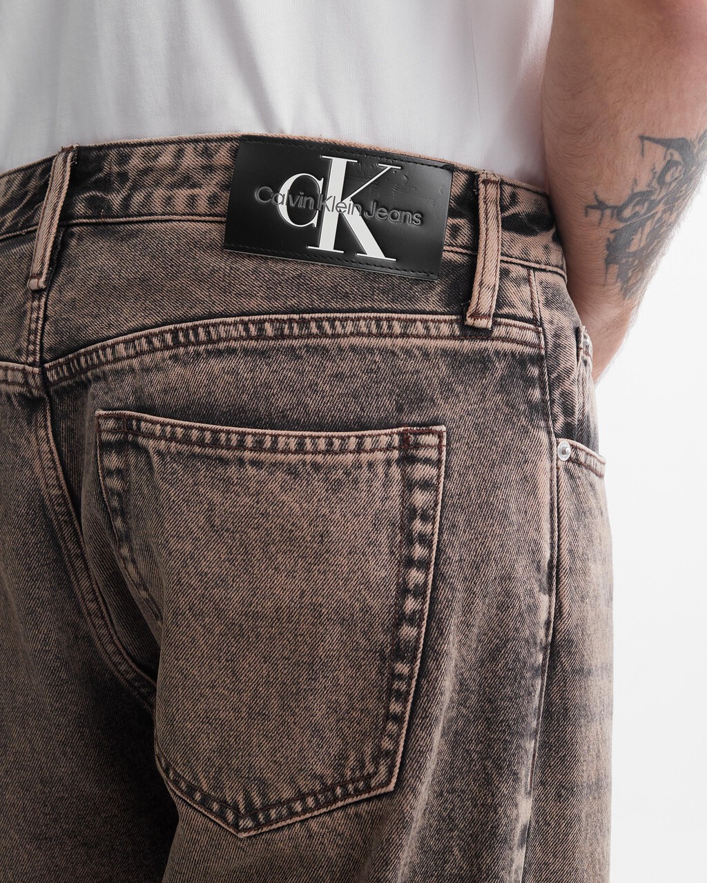 Naturals 90 年代直筒牛仔褲, Denim Medium, hi-res