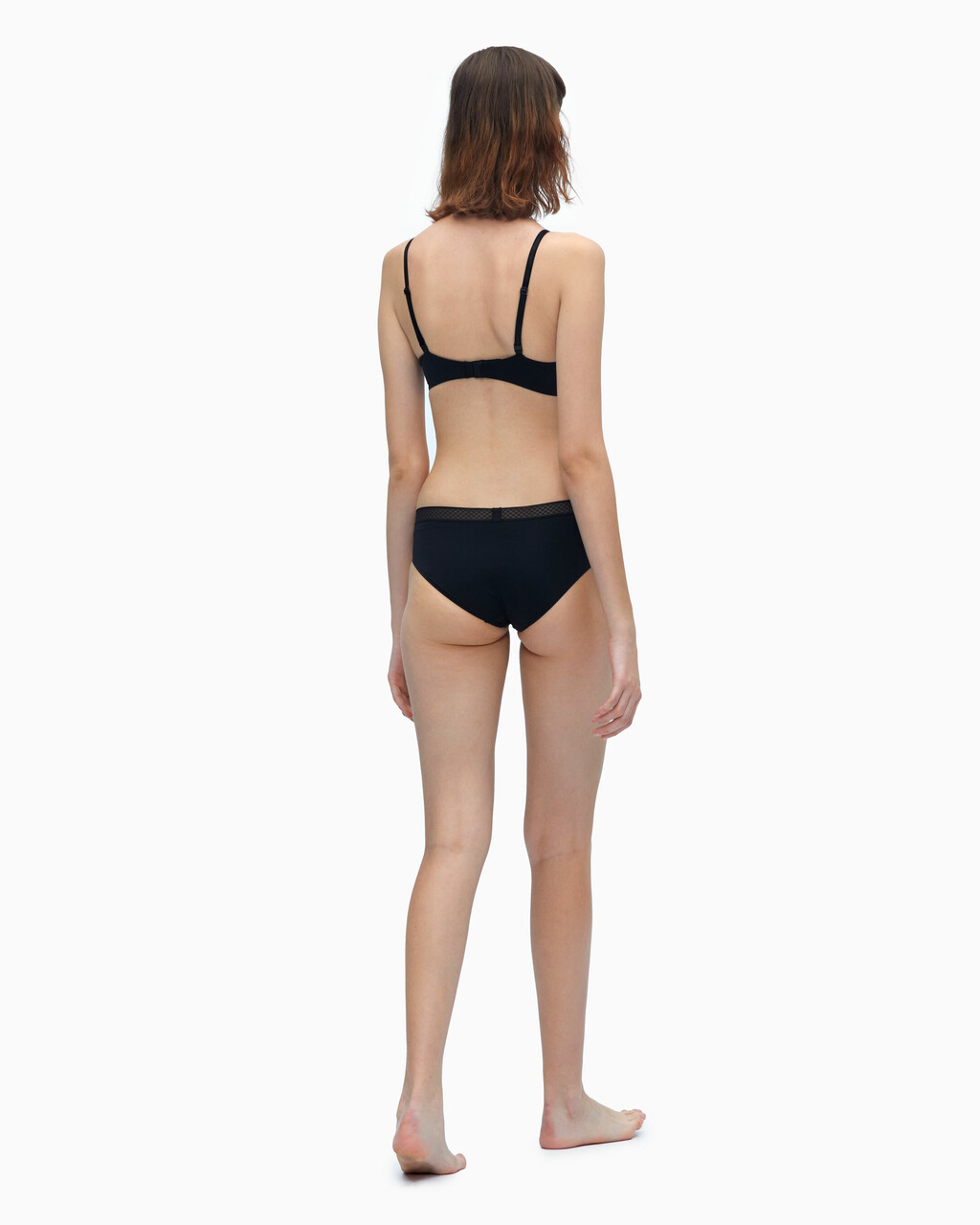 Seductive Comfort 輕托半罩胸罩, Black, hi-res