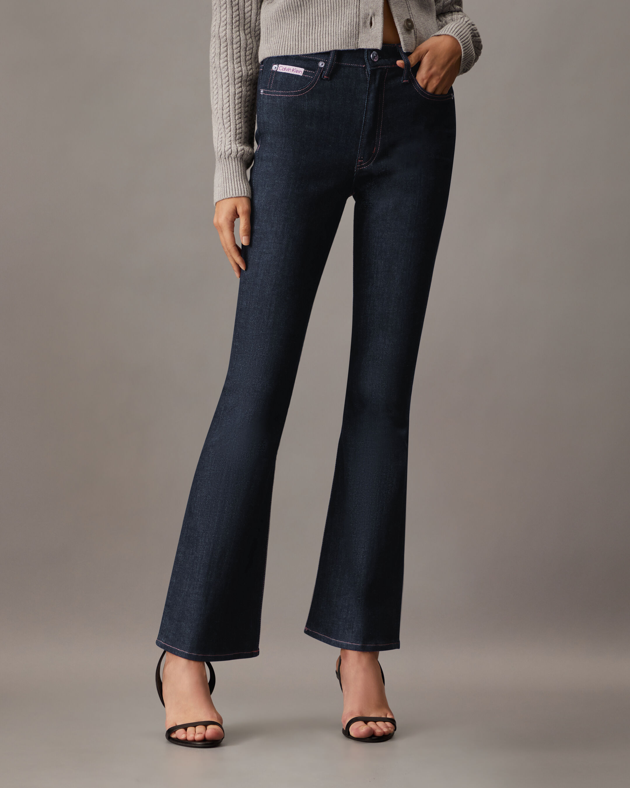 Women's blue jeans on sale top