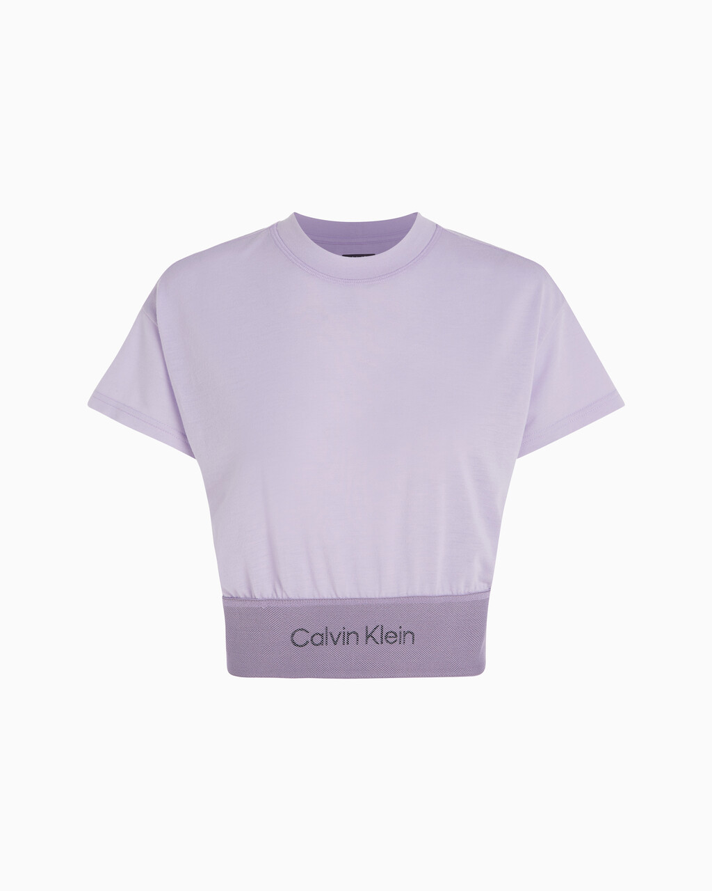 Cropped Gym T-Shirt, PASTEL LILAC, hi-res
