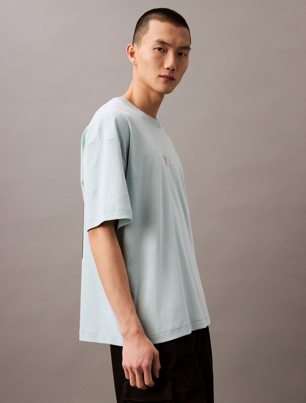NYCK Graphic Tee, Harbor Gray, hi-res