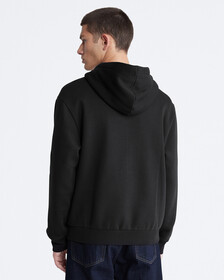 Archive Logo Zip Fleece Hoodie, Black Beauty, hi-res