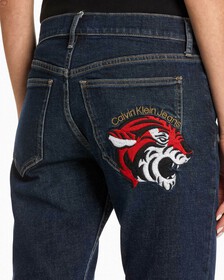 CKJ CNY CAPSULE 中腰男友牛仔褲, Psa Dark Blue, hi-res