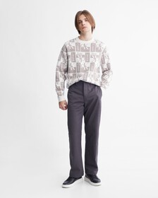 Monogram 標誌圖案毛衣, Ivory, hi-res