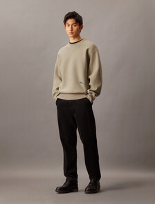 棉質混紡寬鬆衛衣, Pure Cashmere, hi-res