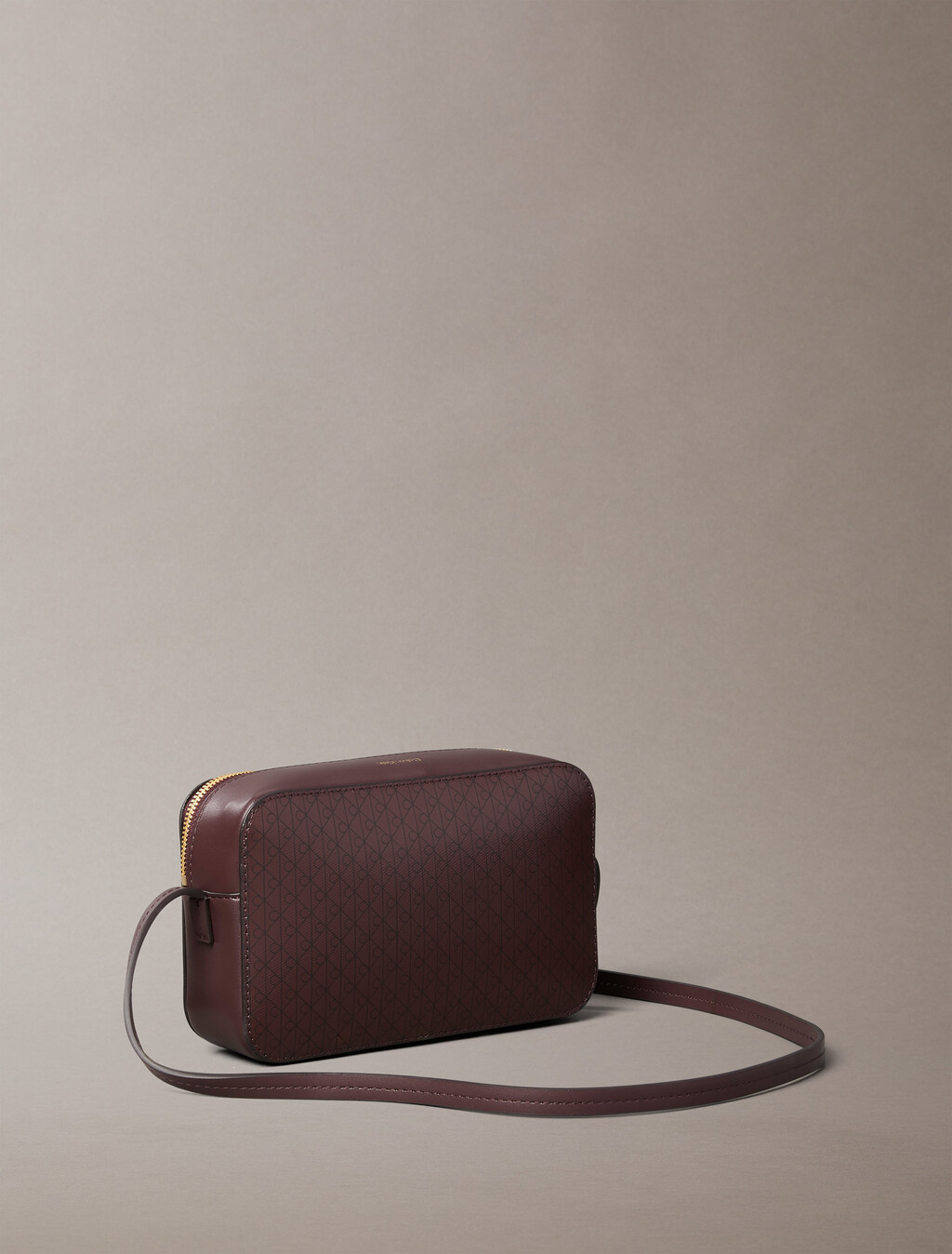 Allover Monogram Logo Camera Bag, FUDGE AOP, hi-res