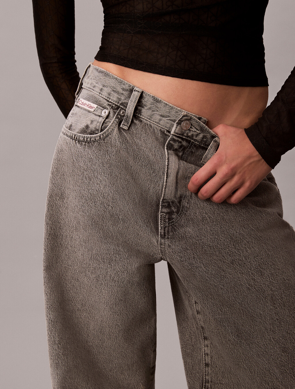 Wide Leg Jeans, GREY STERLING, hi-res