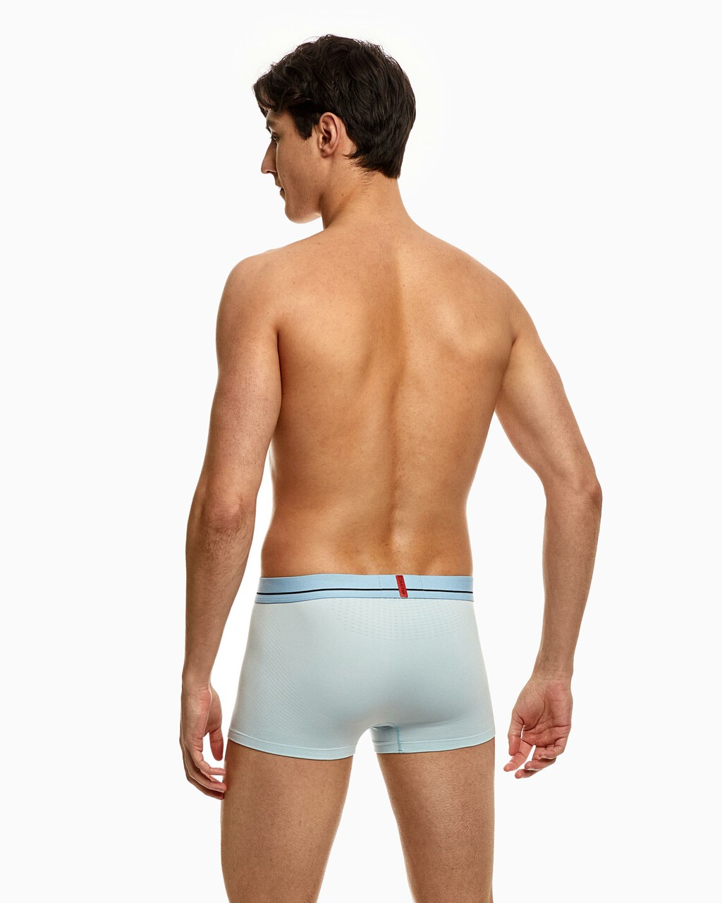 Pro Fit Micro 低腰貼身短版四角褲, Palest Blue, hi-res