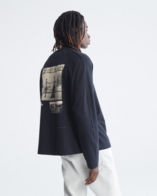 STANDARDS FLYER LONG SLEEVE TEE, Black Beauty, hi-res