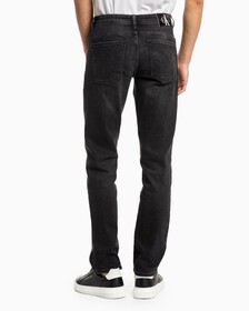 Reconsidered Ckj 027 合身牛仔褲, Black Vertical Print Logo, hi-res
