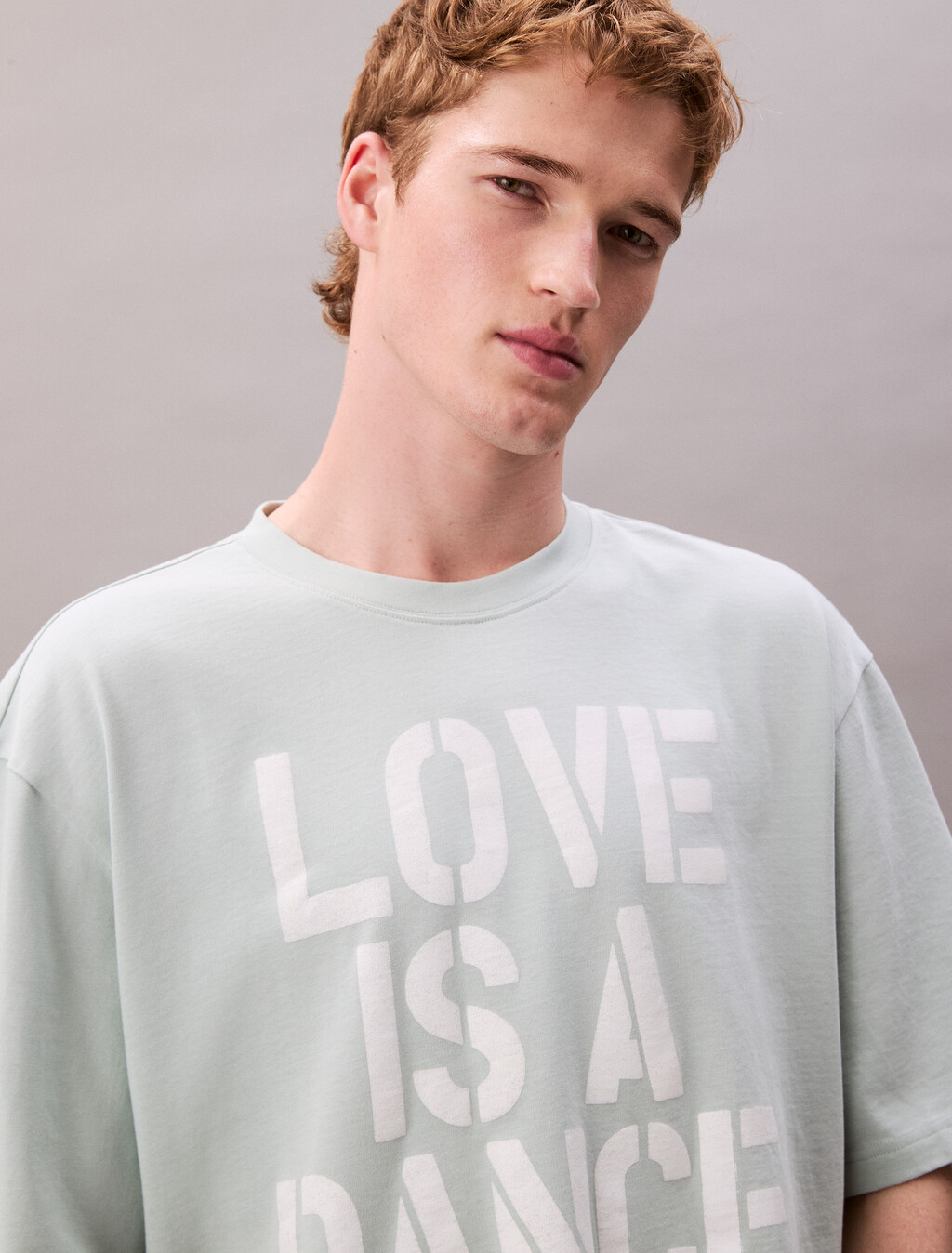 Pride Love Is A Dance Floor Graphic Relaxed T-Shirt, Tropic Aqua, hi-res