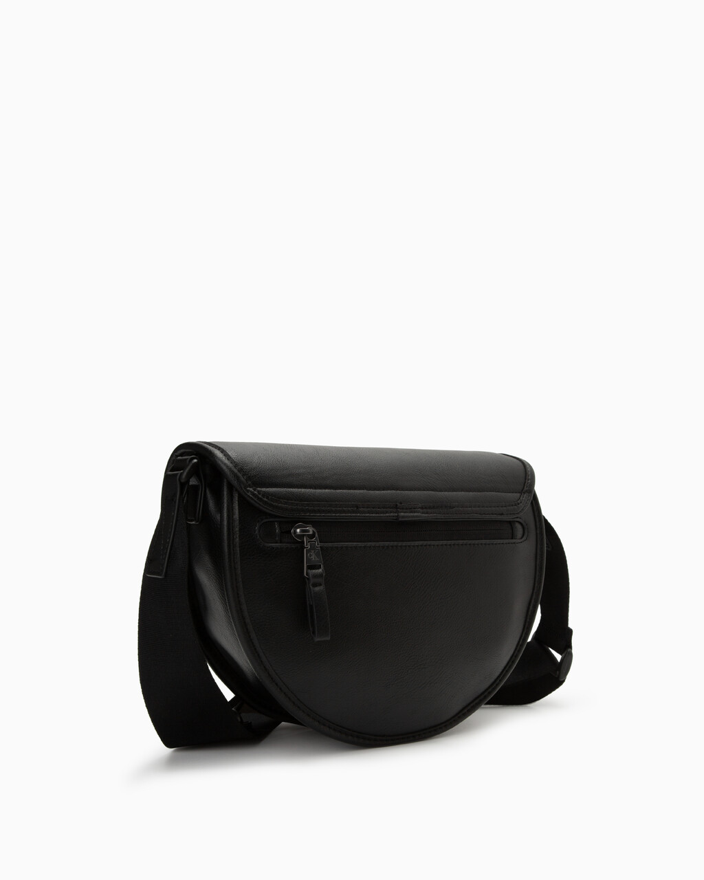 CKJ Tagged Saddle Bag, BLACK, hi-res