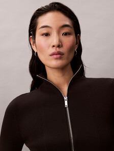 Tech Capsule 尼龍拉鍊外套, Black, hi-res