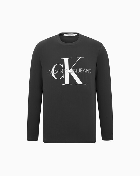 MONOGRAM LOGO LONG SLEEVE TEE