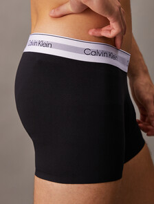 Icon Cotton Air 四角內褲, Black, hi-res