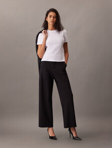 Slim Fit Logo Tee, Brilliant White, hi-res