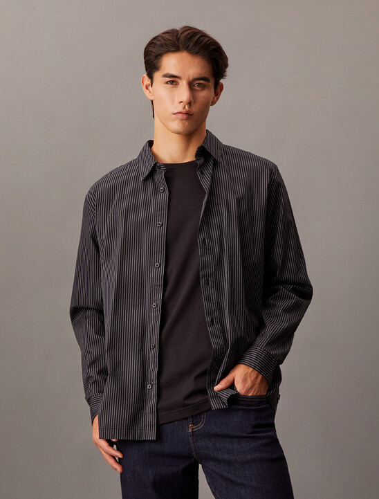 Relaxed Pinstripe Shirt