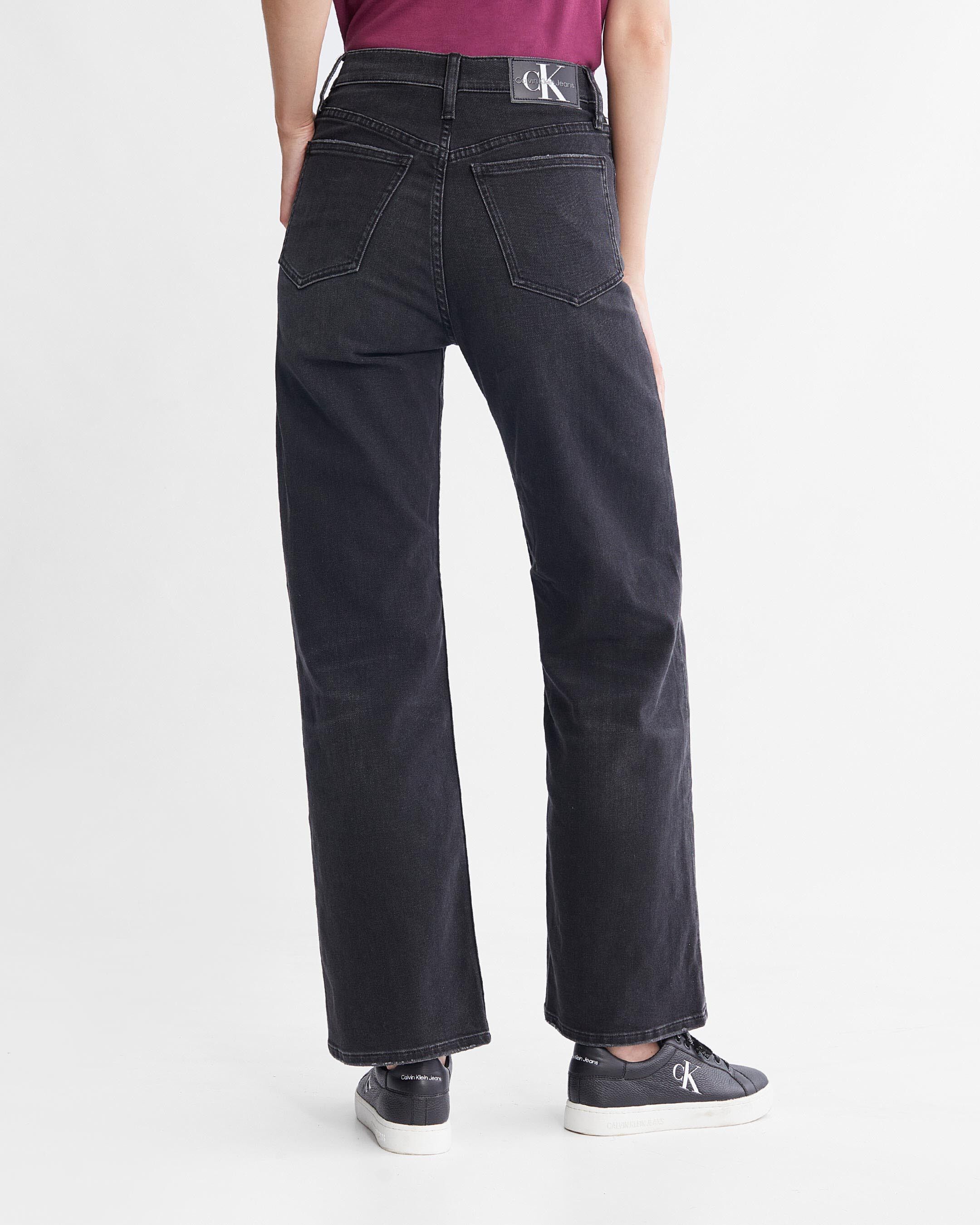 Calvin klein wide leg jeans sales