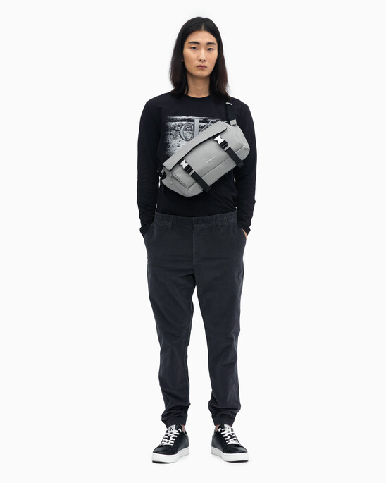 WHITE NOISE LOGO LONG SLEEVE TEE