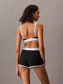 Modern Cotton Sleep Shorts, Black (Legacy 001), hi-res