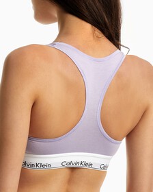 MODERN COTTON LIGHTLY LINED BRALETTE, VERVAIN LILAC, hi-res