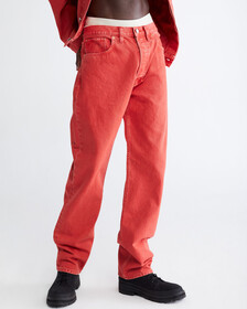 CK Standards Straight Jeans, CRIMSON OVERDYE, hi-res