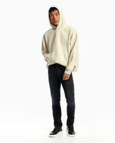 HERO LOGO TERRY 連帽上衣, BONE WHITE-101Y, hi-res