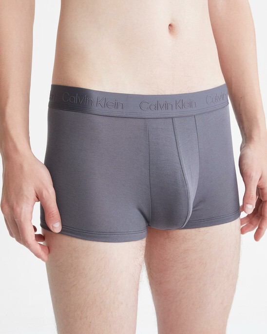CK Black Ultra Soft Cashmere Low Rise Trunks