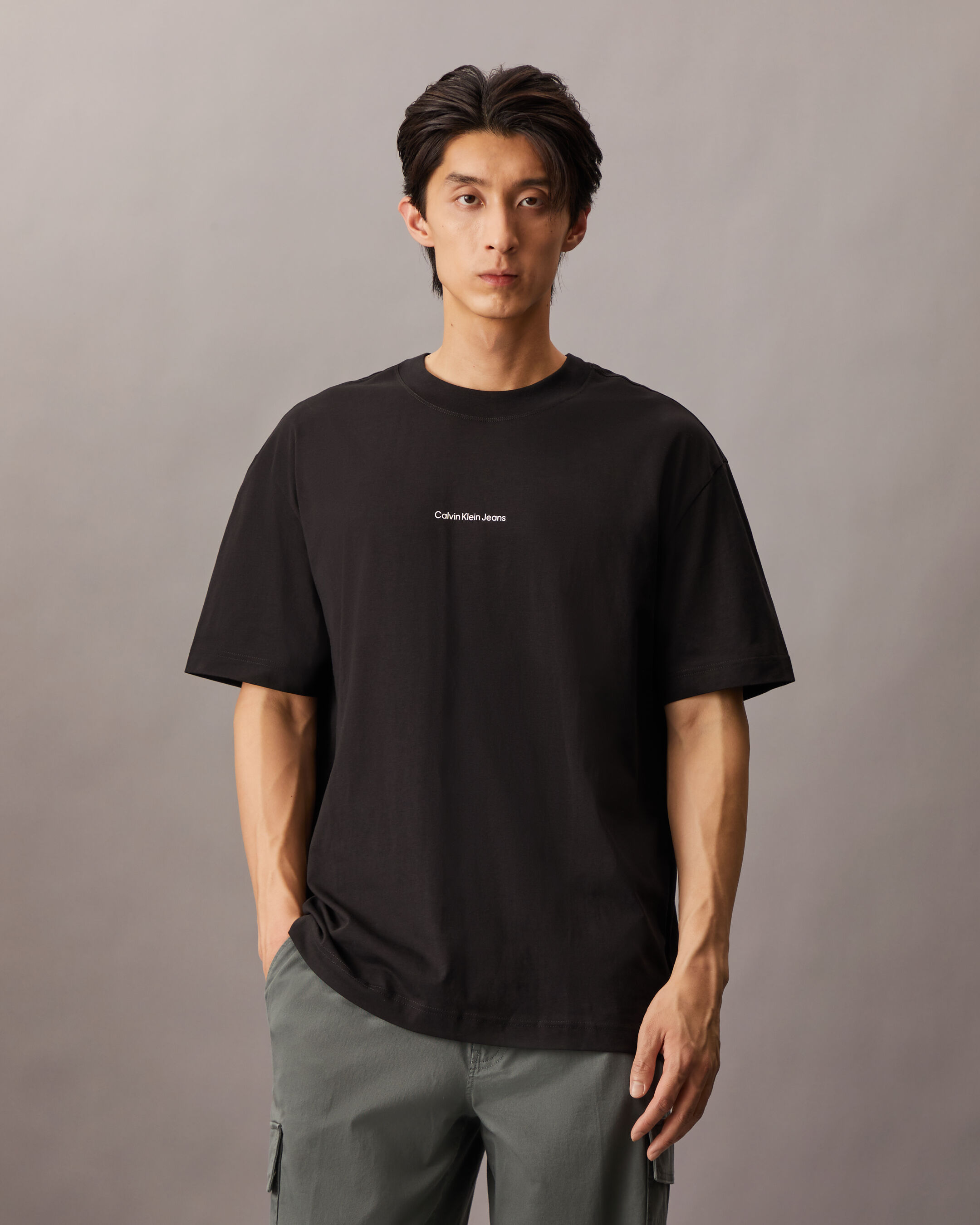 City Grid Map Tee | black | Calvin Klein Hong Kong