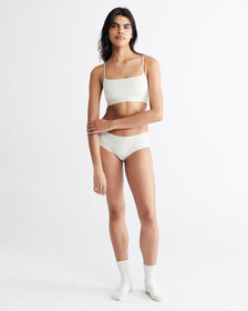 COTTON STANDARDS HIPSTER, Bone White, hi-res