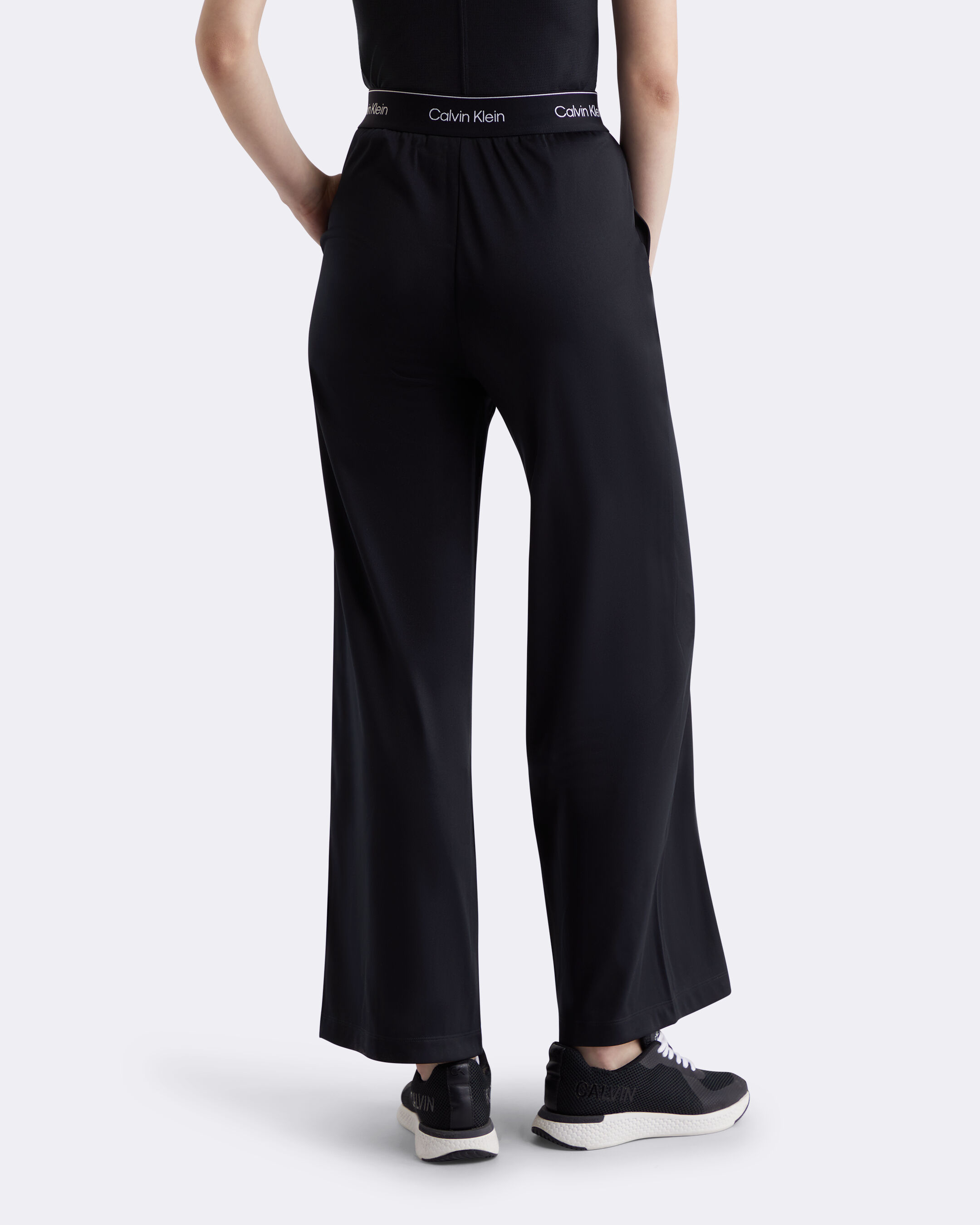 Calvin klein sales wide leg sweatpants