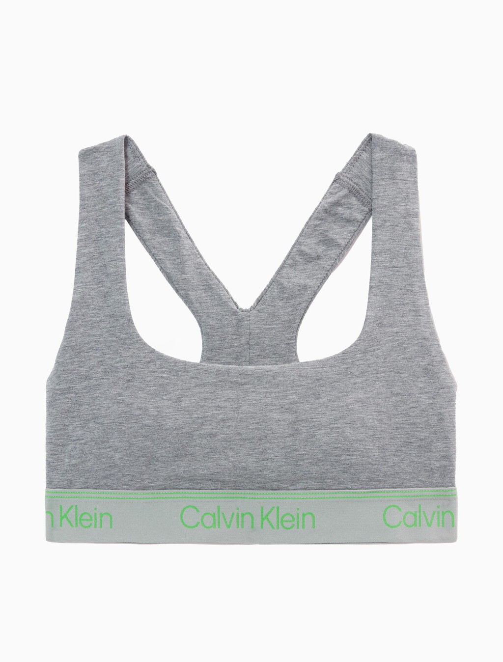 ATHLETIC 棉質薄墊無鋼圈胸圍, Medium Grey Heather, hi-res