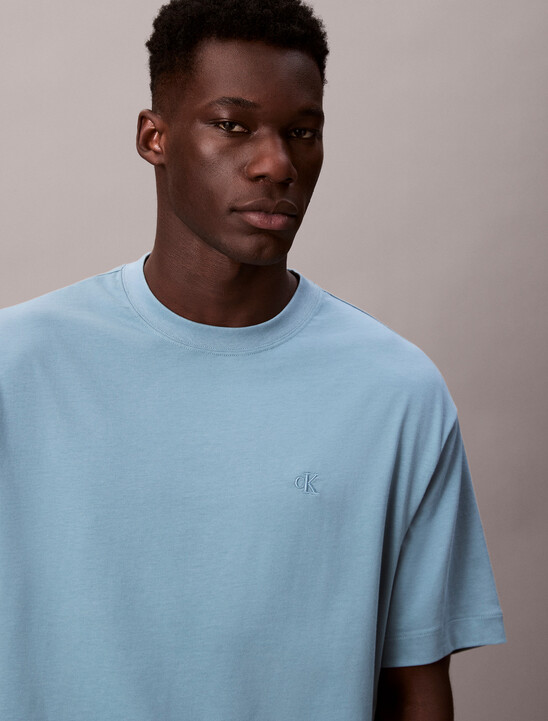 Calvin Logo Crew Neck Tee