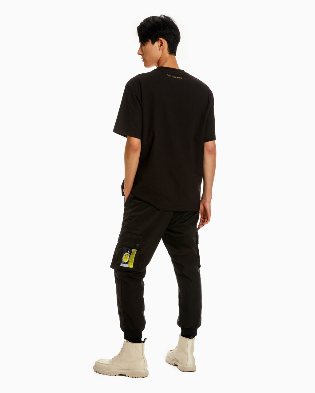 Cny Capsule 彩繪中性 T 恤, Ck Black, hi-res