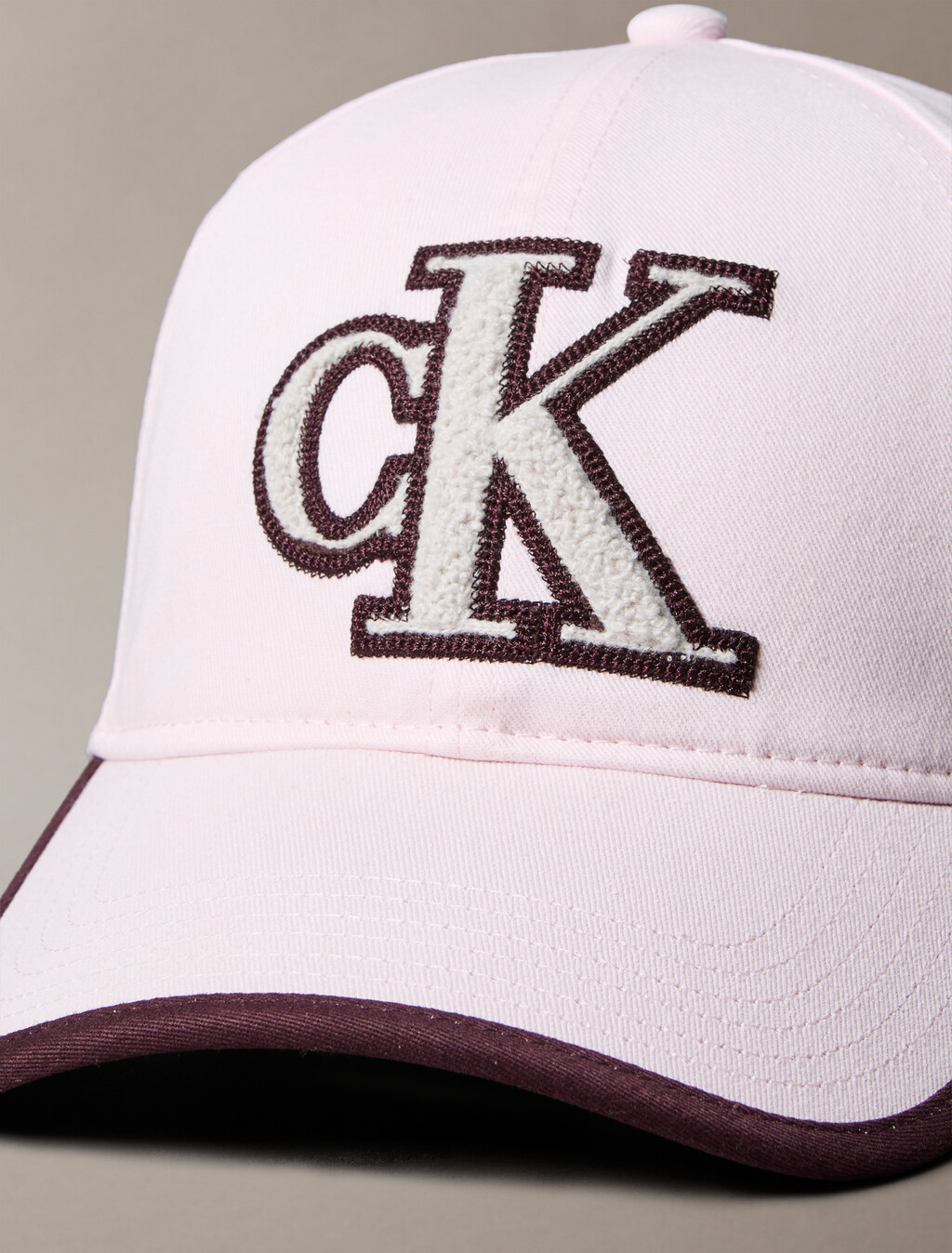 UV Twill Boucl&eacute; Logo Adjustable Cap, Cradle Pink, hi-res