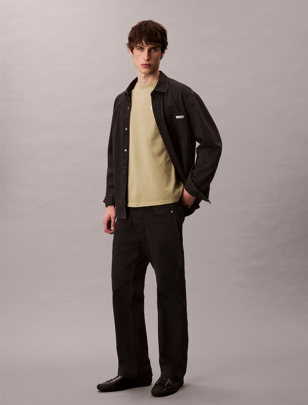 Monogram 貼飾經典 T 恤, Cedar, hi-res