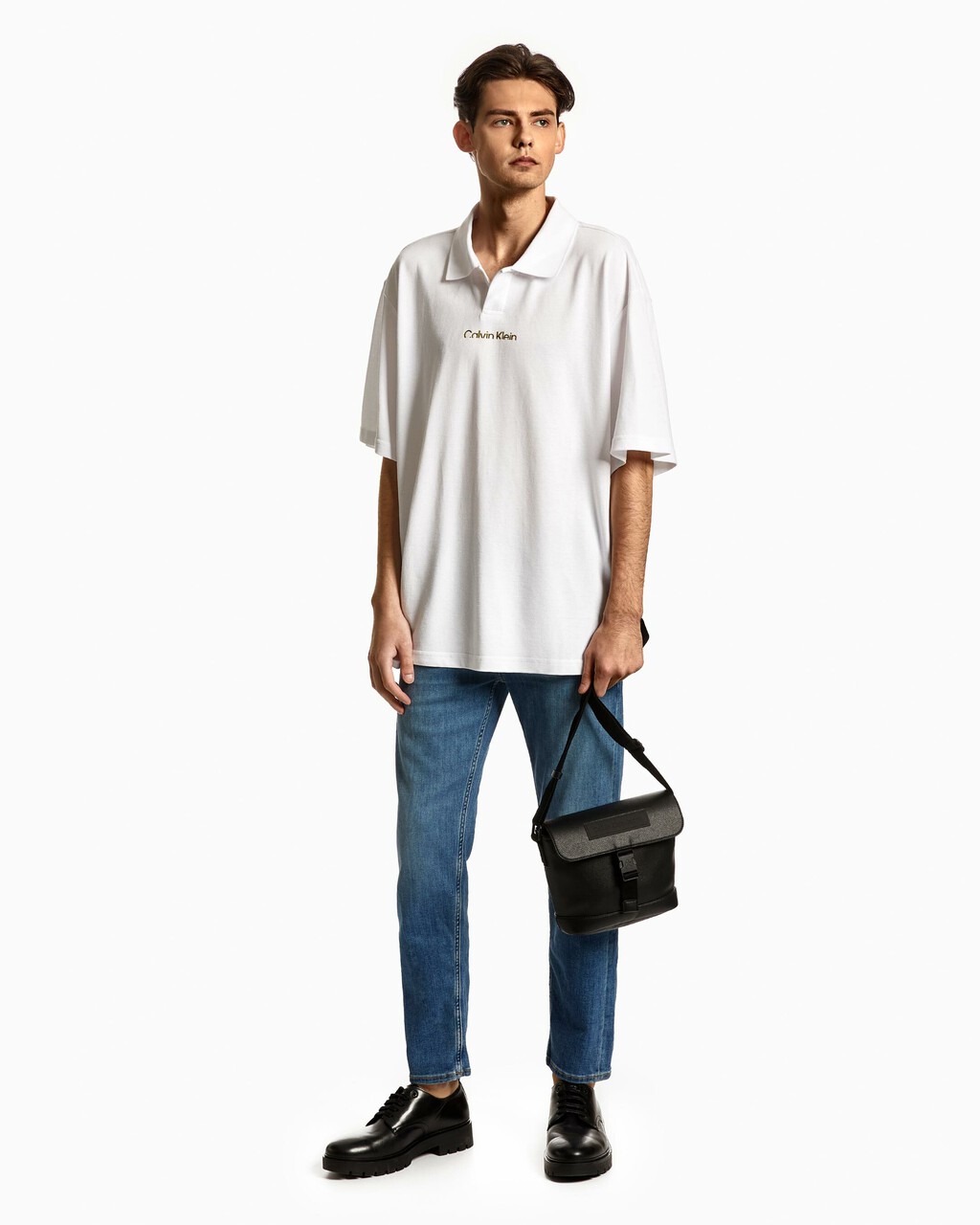 中性標誌 POLO 裇, Bright White, hi-res