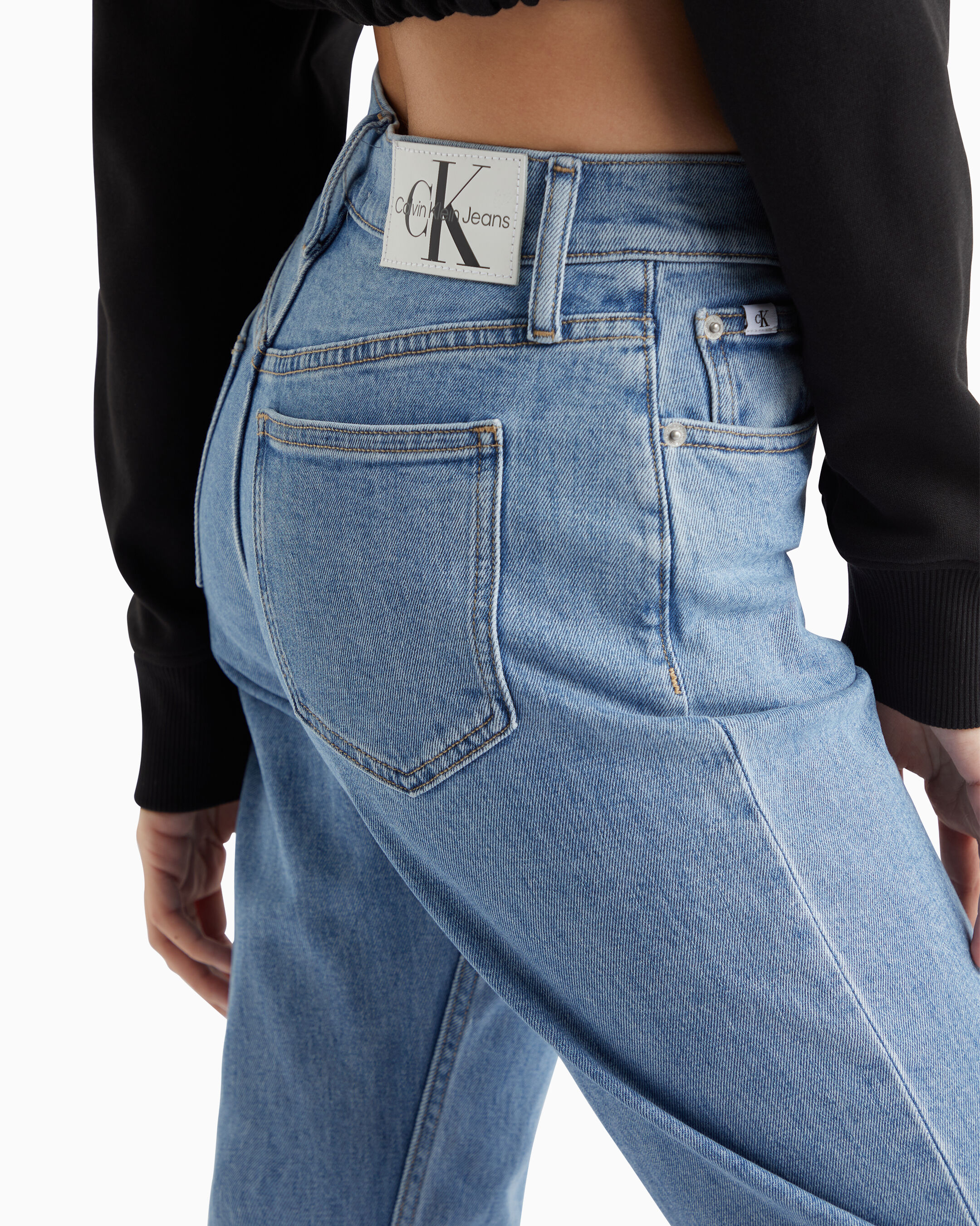 Calvin klein discount high rise
