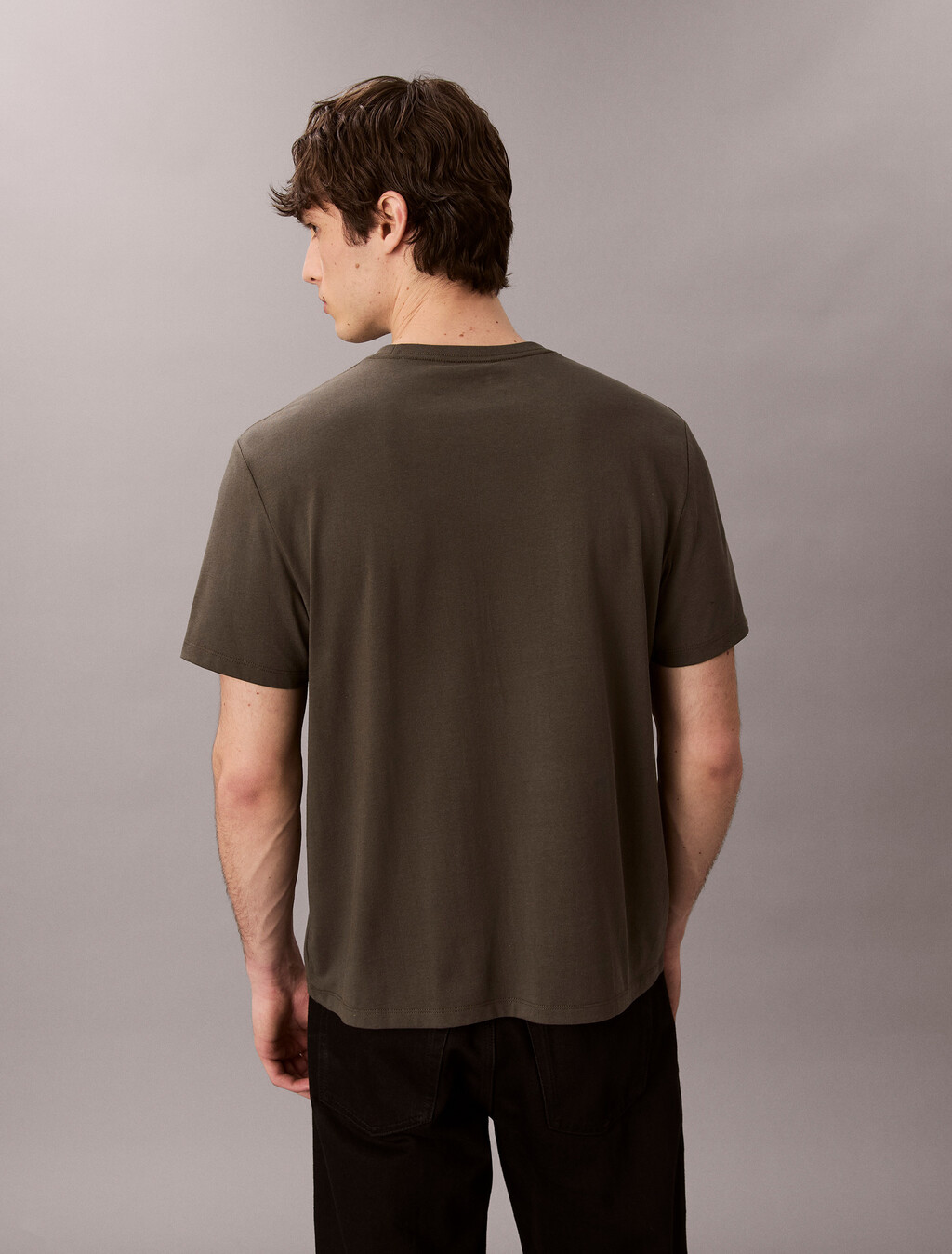 Monogram T-shirt, Beluga, hi-res