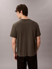 Monogram T-shirt, Beluga, hi-res