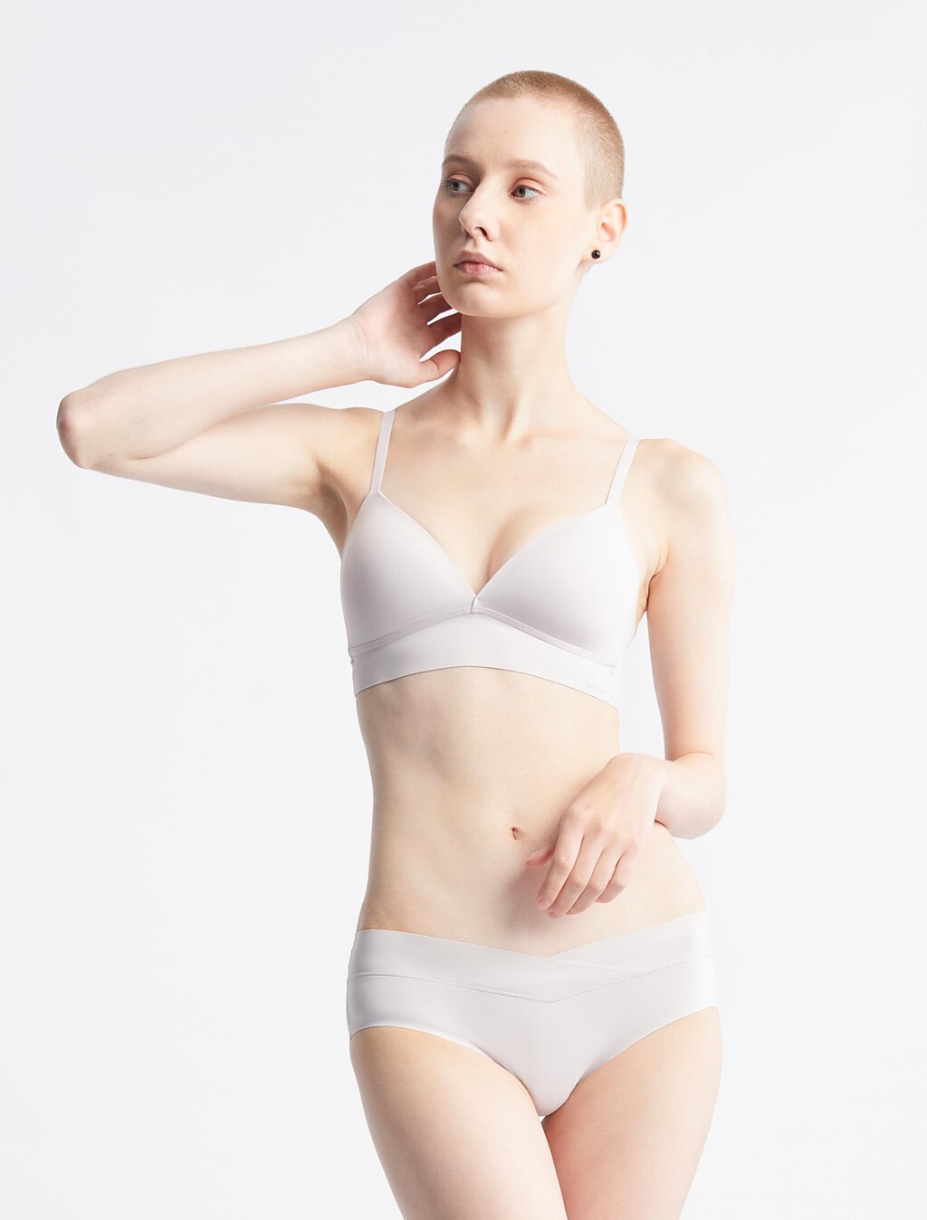 Invisibles Lightly Lined Triangle Bra, Lilac Marble, hi-res