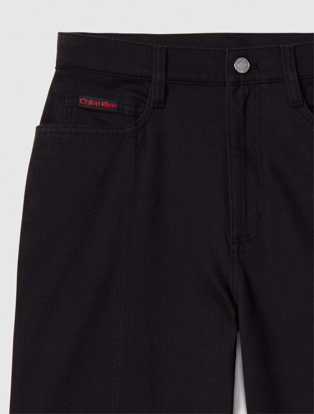 Wide Leg Cargo Pants, Black, hi-res