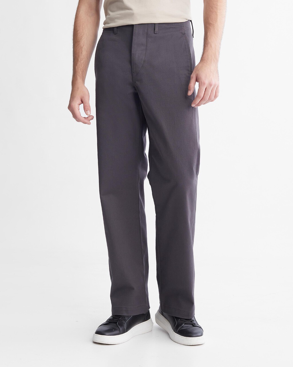 The Standards Chinos, Charcoal Smoke, hi-res