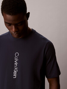 棉質混紡健身 T 恤, Shoreline, hi-res