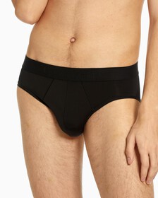 CK BLACK MICRO HIPSTER BRIEF, Black, hi-res