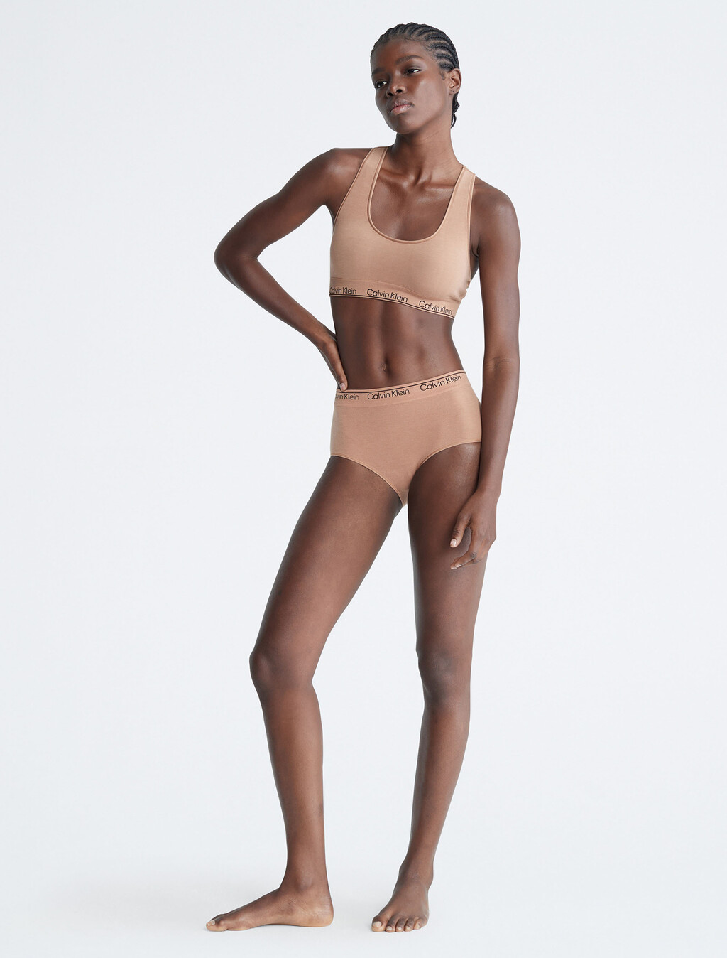 Naturals Modern Seamless Brief, Sandalwood, hi-res