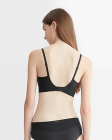 Invisibles Push Up Plunge Bra, Black, hi-res