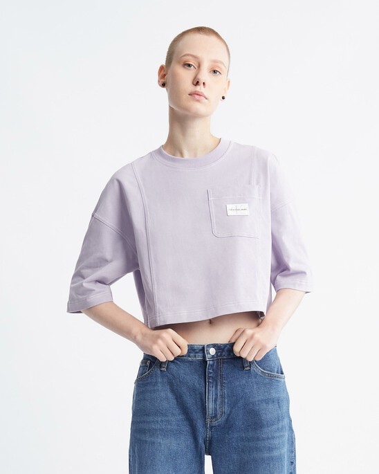 Monologo Badge Oversized Tee