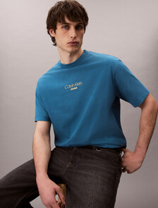 Logo Graphic Relaxed T-Shirt, Bluesteel, hi-res